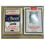 SEALED 2 Pack Carta Beer Playing Cards