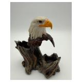 Bald Eagle Figurine 7ï¿½ (Candle Holder Decor)