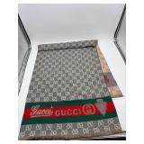 Gucci Style Monogram Scarf (Used)
