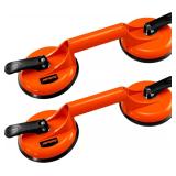 New $32 SOLUDE 2 Pack Glass Suction Cup Aluminum