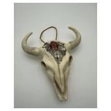 Decorative Buffalo Skull Wall Art