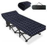 NEW $101 ATORPOK Camping Cot for Adults with Cushi
