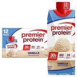 NEW 12pk Premier Protein Shake, Vanilla, 11Floz