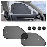 NEW 2PK Universal Car Side Window Shades