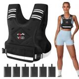 NEW $70 Adjustable Weighted Vest,Strength Training
