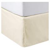 NEW $34 Amazon Basics Lightweight Pleated Bed Skir