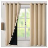 NEW $49 Thermal Insulated 100% Blackout Curtain