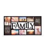 NEW $42 10-Opening Family Collage Picture Frame
