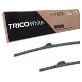 NEW $32 TRICO White Wiper Blade 26 & 13 inch Fits