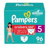 $40 (5) Pampers Cruisers 360 Fit
