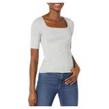 NEW Amazon Essentials Women's Slim Fit Half Sleeve