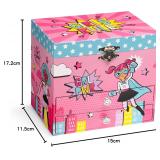 NEW $49 Girl Power Superhero Music Jewelry Box
