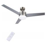 NEW $170 52' Modern Ceiling Fan w/LED Light