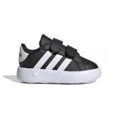 (7 k)White and Black adidas Grand Court 2.0 Baby/T