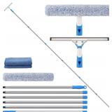 NEW $41 15 Feet Window Cleaning Kit with Extension