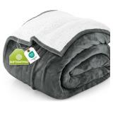 $38 SEALED Utopia Bedding Sherpa Blanket King Size