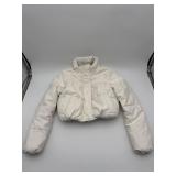 Ambiance Cropped Puffer Jacket (M)