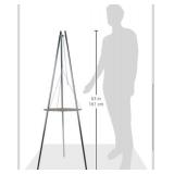 NEW $50 (63') Adjustable Steel Tripod Grill