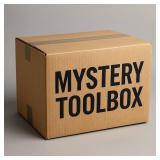 Heavy Mystery tool box with hand tools