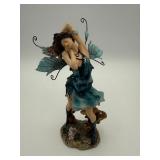 Fairy Figurine 9.5ï¿½ (Fantasy Statue, Teal Dress)