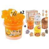 SEALED 2PK Honeycomb, 4PK Food Butter Slime Set