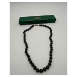 Cariboo Jade Bead Necklace (Vintage)