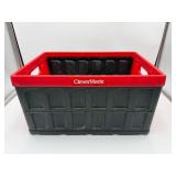 CleverMade Collapsible Crate Red (Used)