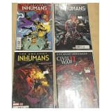 4 Pack Marvel Comics The Uncanny Inhumans