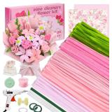 NEW Natonhi Pipe Cleaner Flower Kit,5 Colors 500Pc