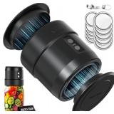 NEW $40 Mason Jar Vacuum Sealer Kit, Dual Head