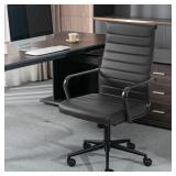 NEW $165 Okeysen Leather Office Desk Chair, Ergono