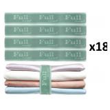 NEW 18PK Full/Queen Bed Sheet Organizers- Yellow