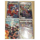 4 Pack Marvel Comics Inhumans