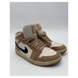 Nike Air Jordan 1 Mid Brown (Used, Size 7.5 US)