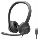 $30 Logitech H391 Wired Headset for PC/Laptop, Ste