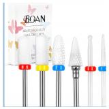 NEW 6piece BQAN Nail Drill Bit Set