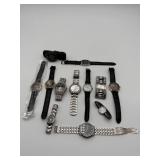 12pcs Mixed Wrist Watches Lot (Used)