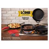 $180 Lodge Cast Iron Pan Set (New)