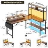 NEW $170 L Shaped Gaming Desk