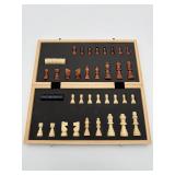 Wooden Chess Set w/ Storage Case (Complete)