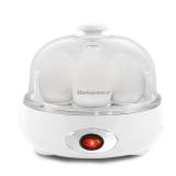 NEW 7-Egg Easy Egg Cooker White with Automatic Shu