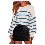 NEW $37 (L) Women's Long Sleeve Crop Sweater