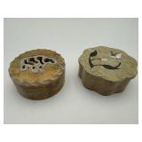 Natural Stone Incense Burner Set