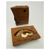 Handmade Wooden Fire Starter Set (Primitive Style)