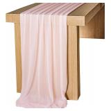 NEW 10FT Sheer Glitter Table Runner For Events