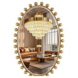 NEW $200 (24x36') Oval Wall Mounted Mirror