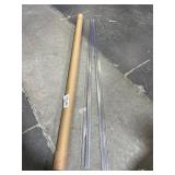 NEW Shower Door Bottom Seal Strip, Clear PVC, 36'