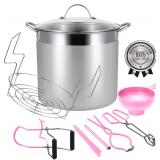$76 NEW Water Bath Canning Pot with Rack and Lid,
