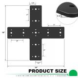 NEW $40 14x14 Cross Mending Plate