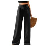 $35 NEW (M) Feiersi Women's Casual Wide Leg Pants
